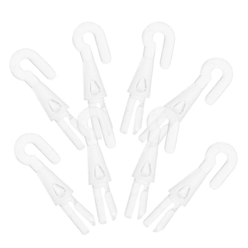 BESTYASH 8 Stück Teiliges Flexible Bruchfeste Jalousienstab haken Transparenter Fensterrollo winkelversteller Stabiles Kernrohr design Kompatibel für Kabellose Jalousien von BESTYASH