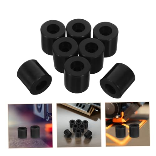 BESTYASH 8 Stück Teiliges Gummi Nivelliersäulen für Drucker Heat Bed Hitzebeständig Vibrationsdämpfend Stabile Halterungen Einfache Montage Passend für Kleine Drucker Schwarz BESTYASH 8 Stück Teiliges Gummi Nivelliersäulen für Drucker Heat Bed Hitzebeständig Vibrationsdämpfend Stabile Halterungen Einfache Montage Passend für Kleine Drucker Schwarz von BESTYASH