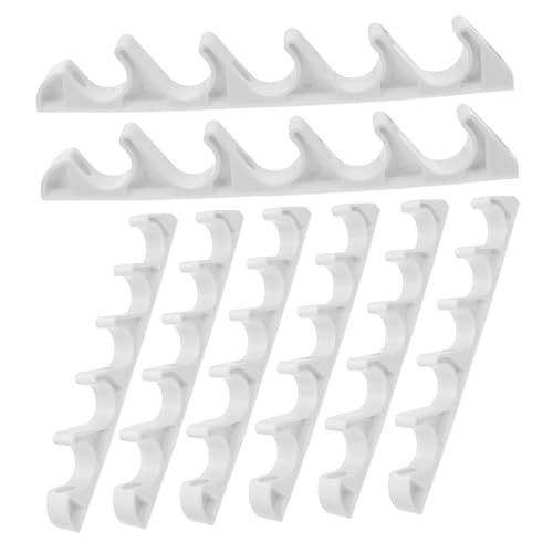 BESTYASH 8 Stück Teiliges Nylon Klappstuhl Verstellbügel mit Rastfunktion Stabile Fünfzahn Verbindung für Balkon Camping Garten Outdoor Liegestuhl Zubehör von BESTYASH