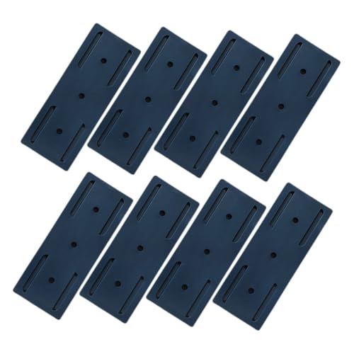 BESTYASH 8 Stück Teiliges Selbstklebendes Steckdosenhalter Bohrfreier Wandhalter zur Kabel und Steckdosenorganisation Multifunktionaler Power Strip Fixierer für Router und von BESTYASH