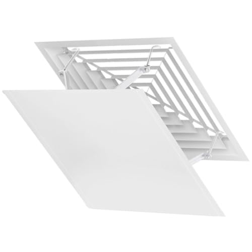 BESTYASH Air Conditioner Windabweiser Quadratischer Luftleitblech für Zentrale Klimaanlagen Einfache Montage Kompatibel mit Gängigen Lüftungsöffnungen Verbesserte Luftzirkulation und BESTYASH Air Conditioner Windabweiser Quadratischer Luftleitblech für Zentrale Klimaanlagen Einfache Montage Kompatibel mit Gängigen Lüftungsöffnungen Verbesserte Luftzirkulation und von BESTYASH