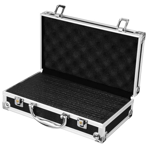 BESTYASH Aluminium Werkzeugkoffer Abschließbar Robuster Alu koffer mit Schaumstoffpolster Multifunktionale Aufbewahrungsbox für Werkzeuge und Zubehör Ergonomischer Griff Stoßfest und BESTYASH Aluminium Werkzeugkoffer Abschließbar Robuster Alu koffer mit Schaumstoffpolster Multifunktionale Aufbewahrungsbox für Werkzeuge und Zubehör Ergonomischer Griff Stoßfest und von BESTYASH