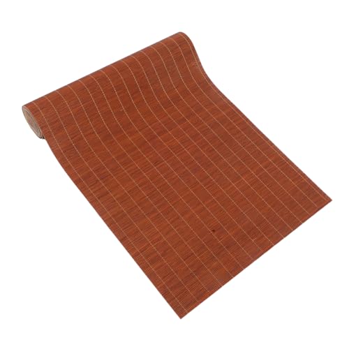 BESTYASH Bambusmattenmatte Tischläufer Für Tee Tisch Im Chinesischen Stil Tischunterlagenschutz Esstischschutzkissen Tischsets Aus Bambus Chinesisches Tischset Light Brown von BESTYASH