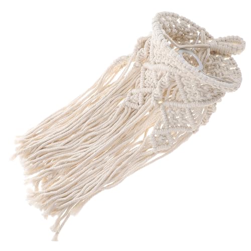 BESTYASH Boho Makramee Lampenschirm Handgefertigt Tassel Deckenlampe Abdeckung Sanft Licht Wohnzimmer Schlafzimmer Dekoration BESTYASH Boho Makramee Lampenschirm Handgefertigt Tassel Deckenlampe Abdeckung Sanft Licht Wohnzimmer Schlafzimmer Dekoration von BESTYASH