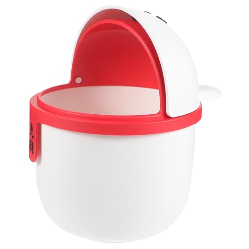BESTYASH Büro Mini Mülleimer mit Tierdesign Lustiger Desktop Abfallbehälter für Schreibtisch und Wohnzimmer Praktischer Klapp Müllkorb für Kinderzimmer und Büro von BESTYASH