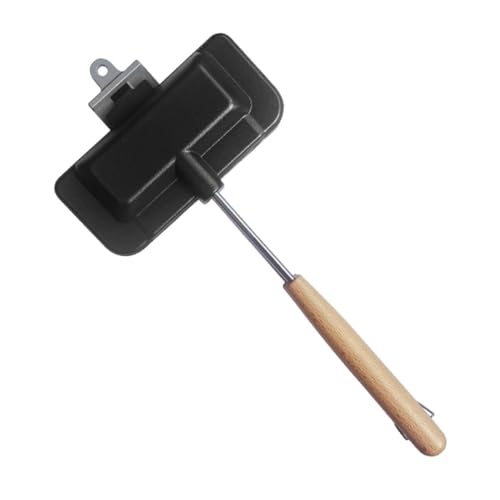 BESTYASH Camping Sandwichmaker Pfanne Auslaufsicher Antihaftbeschichtete Sandwich Backform Abnehmbar und Beidseitig Verwendbar für Frühstück Toast und Outdoor einsatz BESTYASH Camping Sandwichmaker Pfanne Auslaufsicher Antihaftbeschichtete Sandwich Backform Abnehmbar und Beidseitig Verwendbar für Frühstück Toast und Outdoor einsatz von BESTYASH