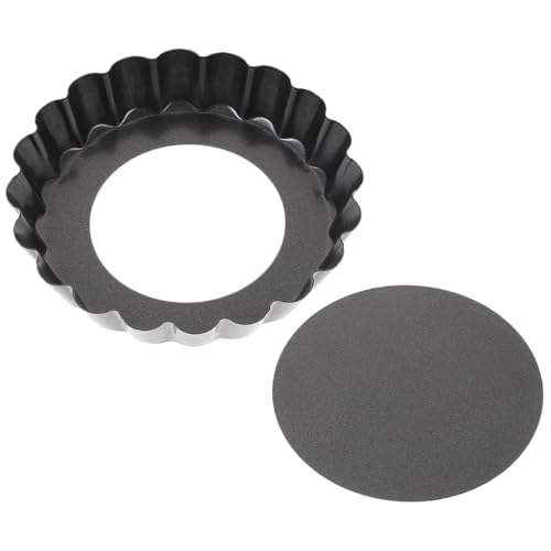 BESTYASH Carbon Stahl Kuchenform mit Abnehmbarem Boden Kuchenbackform Antihaftbeschichtet Hitzebeständig für Obstkuchen Quiche Muffins Backen BESTYASH Carbon Stahl Kuchenform mit Abnehmbarem Boden Kuchenbackform Antihaftbeschichtet Hitzebeständig für Obstkuchen Quiche Muffins Backen von BESTYASH