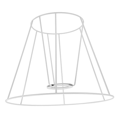 BESTYASH DIY Lampenschirm Gestell Fassung Runde Rechteckige Form Vintage Lampenschirm für Tisch Pendelleuchten Hochwertiges Eisenmaterial Installieren Robuste Konstruktion von BESTYASH