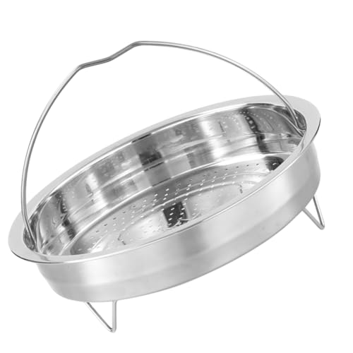 BESTYASH Dampfkorb mit Griff Dampfgarer Einsatz für Töpfe Wiederverwendbarer Dampfgarergestell für Gemüse und Fisch Hitzebeständig und Spülmaschinenfest BESTYASH Dampfkorb mit Griff Dampfgarer Einsatz für Töpfe Wiederverwendbarer Dampfgarergestell für Gemüse und Fisch Hitzebeständig und Spülmaschinenfest von BESTYASH