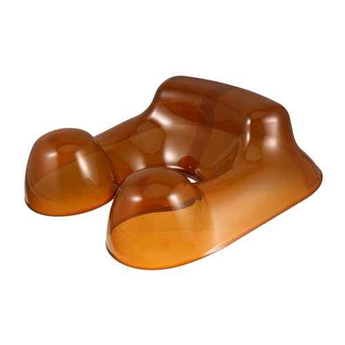 BESTYASH Dauerwellen Tablett PVC Nackenstütze Haarfärbe Schale Schulterablage für Professionelles Haarefärben und Styling Bequem Langlebig Braun BESTYASH Dauerwellen Tablett PVC Nackenstütze Haarfärbe Schale Schulterablage für Professionelles Haarefärben und Styling Bequem Langlebig Braun von BESTYASH