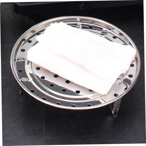 BESTYASH Edelstahl Dampfgarer Gestell mit Abnehmbaren Beinen Vielseitiges Robustes Dampftopf Rack für Dämpfen Abkühlen und Servieren Langlebiges Antihaftbeschichtetes Küchenzubehör von BESTYASH