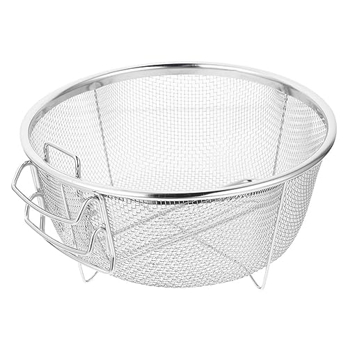 BESTYASH Edelstahl Frittierkorb Klappbar mit Hitzeschützendem Griff Großer Volumen Drahtkorb für Pommes Zwiebelringe und Snacks Vielseitig für Fritteuse und Küchenabfluss Geeignet BESTYASH Edelstahl Frittierkorb Klappbar mit Hitzeschützendem Griff Großer Volumen Drahtkorb für Pommes Zwiebelringe und Snacks Vielseitig für Fritteuse und Küchenabfluss Geeignet von BESTYASH