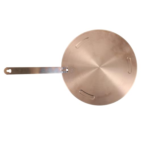 BESTYASH Edelstahl Induktionskochfeld Hitzeverteiler Platte Roségold Hitzebeständig Gleichmäßige Wärmeleitung für Gasherde Geeignet für Gusseisen Einsetzbar BESTYASH Edelstahl Induktionskochfeld Hitzeverteiler Platte Roségold Hitzebeständig Gleichmäßige Wärmeleitung für Gasherde Geeignet für Gusseisen Einsetzbar von BESTYASH