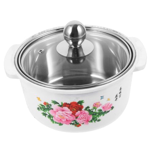 BESTYASH Edelstahl Kochtopf Mit Deckel Aus Serviertopf Für Herdplatte Kleiner Suppentopf Als Pastatopf Induktionstopf Mit Abnehmbarem Glasdeckel Für Küche BESTYASH Edelstahl Kochtopf Mit Deckel Aus Serviertopf Für Herdplatte Kleiner Suppentopf Als Pastatopf Induktionstopf Mit Abnehmbarem Glasdeckel Für Küche von BESTYASH