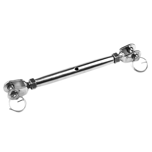 BESTYASH Edelstahl Spannschloss Schwerlast Spannschraube Rostfrei Drahtseilspanner für Sonnensegel Antennen Wäscheleinen und Industrie Anwendungen BESTYASH Edelstahl Spannschloss Schwerlast Spannschraube Rostfrei Drahtseilspanner für Sonnensegel Antennen Wäscheleinen und Industrie Anwendungen von BESTYASH