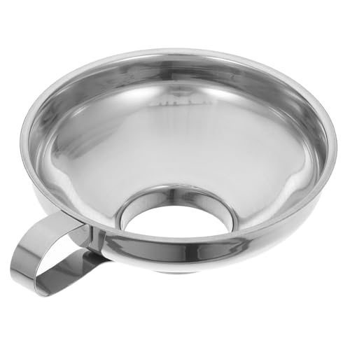 BESTYASH Edelstahl Trichter Groß für Küche Marmeladentrichter mit Breiter Öffnung Rostfrei Effizienter Flüssigkeitsfluss Einsetzbar für Einfüllung in Gläser und Flaschen BESTYASH Edelstahl Trichter Groß für Küche Marmeladentrichter mit Breiter Öffnung Rostfrei Effizienter Flüssigkeitsfluss Einsetzbar für Einfüllung in Gläser und Flaschen von BESTYASH