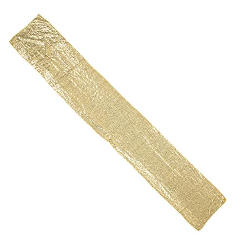 BESTYASH Festliche Tischdecke Pailletten Tischläufer für Hochzeitsdekoration Party Events und Cafés Tischdeko für Besondere Anlässe von BESTYASH