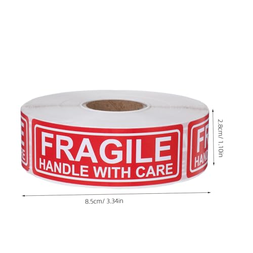BESTYASH Fragile Aufkleber Warnetiketten für Zerbrechliche Verpackungen Glas Versandetiketten Selbstklebend Warnhinweis Handle With Care BESTYASH Fragile Aufkleber Warnetiketten für Zerbrechliche Verpackungen Glas Versandetiketten Selbstklebend Warnhinweis Handle With Care von BESTYASH