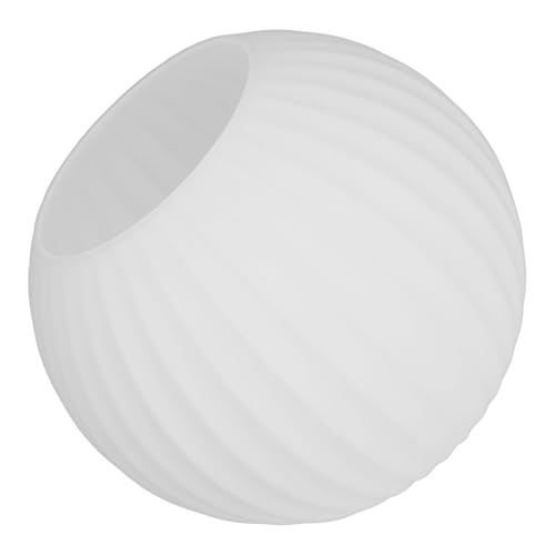 BESTYASH Frostiger Gestreifter Runder Glasschirm Lampenschirm Ersatz für Flache Pendelleuchten Sanfte Lichtstreuung Einfache Montage Vielseitig für DIY Beleuchtung und Wohnambiente BESTYASH Frostiger Gestreifter Runder Glasschirm Lampenschirm Ersatz für Flache Pendelleuchten Sanfte Lichtstreuung Einfache Montage Vielseitig für DIY Beleuchtung und Wohnambiente von BESTYASH