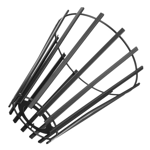 BESTYASH Geometrische Hängelampe Lampenschirm aus Metall Hohles Design für Warmes Licht Einfache Installation Langlebiger Deckenlampenschirm für Zuhause Restaurant Modernes und von BESTYASH