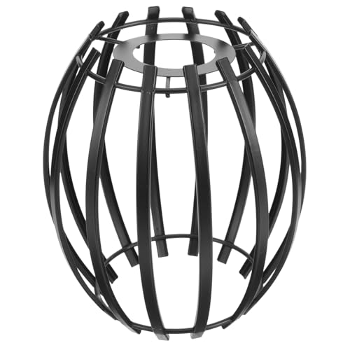 BESTYASH Geometrischer Lampenschirm aus Robustem Metall Hohl Gestaltete Pendelleuchte mit Modernem Design Abnehmbare Abdeckung Geeignet für Wohnzimmer und Teestuben Stilvolle von BESTYASH