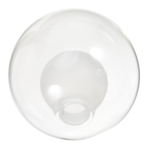 BESTYASH Glas Lampenschirm Milchglas Ersatz Deckenleuchte Lampenabdeckung Ø für Fassungen Wohnlich Warmes Licht Einfache Montage von BESTYASH