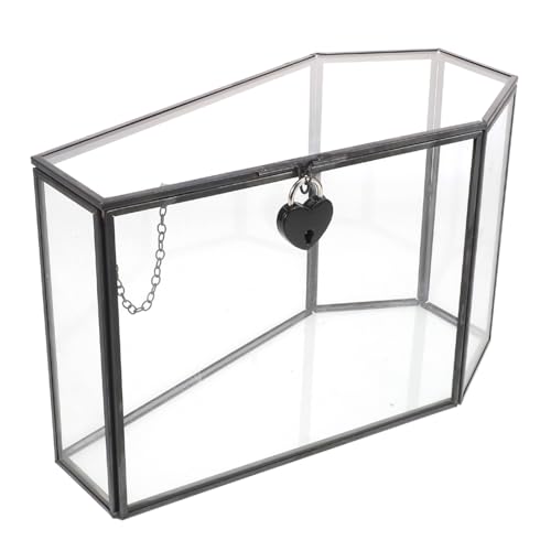 BESTYASH Gothic Sarg Handgefertigt Transparente Mini Coffin Shaped Box Für Halloween Goth Schmuck Display Und Wohnkultur Tischdeko BESTYASH Gothic Sarg Handgefertigt Transparente Mini Coffin Shaped Box Für Halloween Goth Schmuck Display Und Wohnkultur Tischdeko von BESTYASH