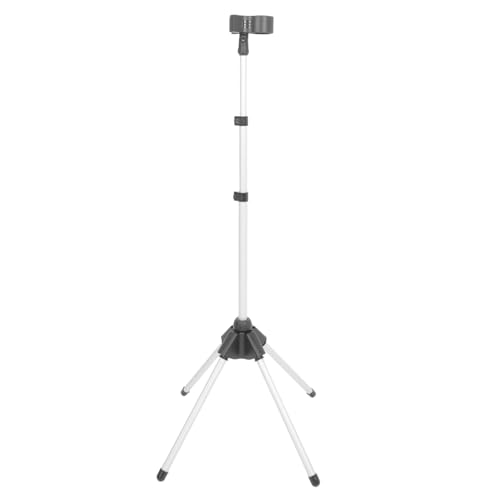 BESTYASH Haartrocknerhalter Haartrockner Föhn Dreieckiger Ständer Bodenföhn Standföhn Haartrockner Für Damen Standföhn Verstellbar Halter Für Styling Tools Kunststoff Schwarz von BESTYASH
