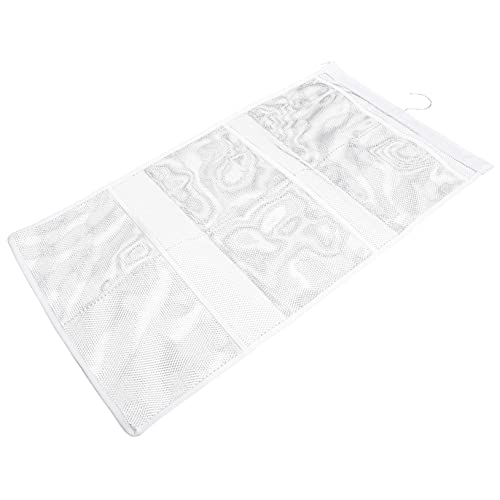 BESTYASH Hängender Badezimmer-dusch-Organizer Netztaschen Badezimmer-Aufbewahrungstasche Aus Hochwertigem Edelstahl Und Netzmaterial Zum Einfachen Aufhängen Duschvorhangstange BESTYASH Hängender Badezimmer-dusch-Organizer Netztaschen Badezimmer-Aufbewahrungstasche Aus Hochwertigem Edelstahl Und Netzmaterial Zum Einfachen Aufhängen Duschvorhangstange von BESTYASH