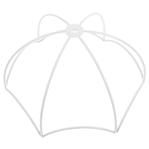 BESTYASH Handgefertigter Lampenschirm DIY Tischlampe Metall Lampenrahmen für Projekte Geeignet für Zuhause Restaurant und Langlebig und von BESTYASH