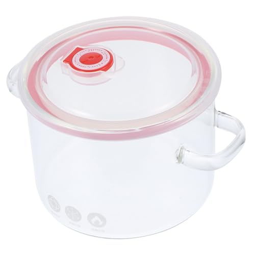BESTYASH Hitzebeständiger Glas glaskochtopf mit Doppeltem Griff Transparenter Auflaufform Suppentopf für Restaurants und Zuhause zum Schmoren Kochen von Nudeln und Suppen BESTYASH Hitzebeständiger Glas glaskochtopf mit Doppeltem Griff Transparenter Auflaufform Suppentopf für Restaurants und Zuhause zum Schmoren Kochen von Nudeln und Suppen von BESTYASH
