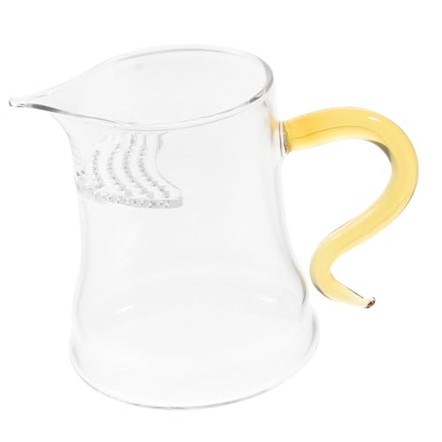 BESTYASH Hitzebeständiger Teekrug mit Griff Kreativer Ausgießer Chinesischer Teedispenser für Gongfu Teezeremonie Einfach zu Reinigen Eleganter Exquisiter Teebecher BESTYASH Hitzebeständiger Teekrug mit Griff Kreativer Ausgießer Chinesischer Teedispenser für Gongfu Teezeremonie Einfach zu Reinigen Eleganter Exquisiter Teebecher von BESTYASH