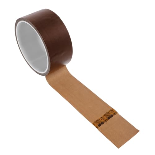 BESTYASH Hitzebeständiges Klebeband Flammhemmendes Abriebfestes Industrieband für Vakuumiergeräte Silikonverstärkt für Luftdichte Versiegelung bei Hohen Temperaturen von BESTYASH