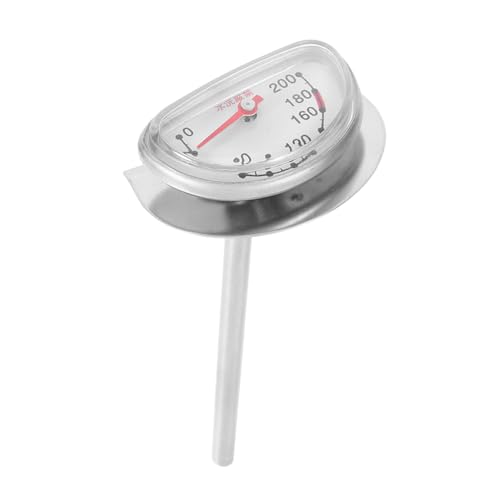 BESTYASH Hochtemperaturfestes Thermometer mit Ständer für Frittieren und Backen für Präzise Temperaturmessung Küche Robustes Design für Langfristige Nutzung von BESTYASH