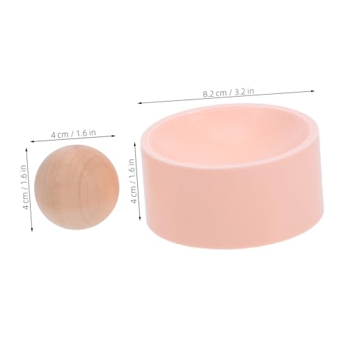 BESTYASH Holz Dumpling Wrapper Press Rundes Teigpresswerkzeug aus Behandeltem Holz Langlebig und Rutschfest für Gleichmäßige Teighüllen Platzsparend für Familie und von BESTYASH