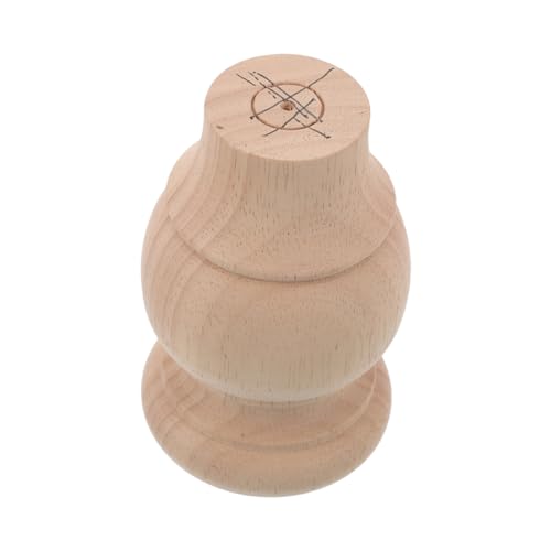 BESTYASH Holz Möbelbein Ersatz Rundes Geschnitztes Massivholz für Sofa Couch Tisch Schrank Kommode Stabile Kratzfeste Naturholzstruktur Einfache Montage Vielseitig Einsetzbar BESTYASH Holz Möbelbein Ersatz Rundes Geschnitztes Massivholz für Sofa Couch Tisch Schrank Kommode Stabile Kratzfeste Naturholzstruktur Einfache Montage Vielseitig Einsetzbar von BESTYASH