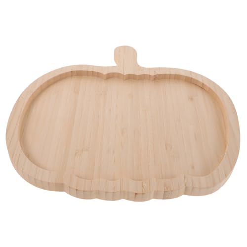 BESTYASH Holz-Pumpkin-servierplatte mit Glatter Oberfläche Sicher und Pflegeleicht Herbstliches Party-tablett für Halloween und Thanksgiving Dekoratives Snack Obsttablett für Festlichkeiten BESTYASH Holz-Pumpkin-servierplatte mit Glatter Oberfläche Sicher und Pflegeleicht Herbstliches Party-tablett für Halloween und Thanksgiving Dekoratives Snack Obsttablett für Festlichkeiten von BESTYASH