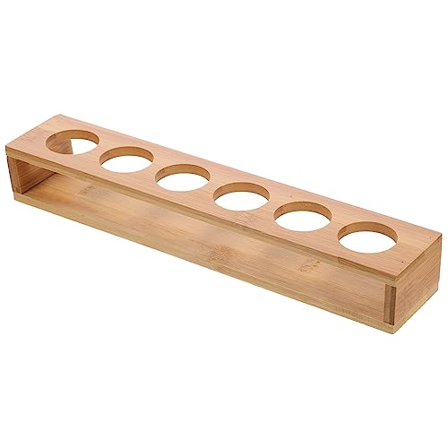 BESTYASH Holz Schnapsglas Halter Aufbewahrungshalter für Weingläser und Whiskey Tassen für Zuhause Bars und Cafés Multifunktional mit für Gläser aus Natürlichem Holz BESTYASH Holz Schnapsglas Halter Aufbewahrungshalter für Weingläser und Whiskey Tassen für Zuhause Bars und Cafés Multifunktional mit für Gläser aus Natürlichem Holz von BESTYASH