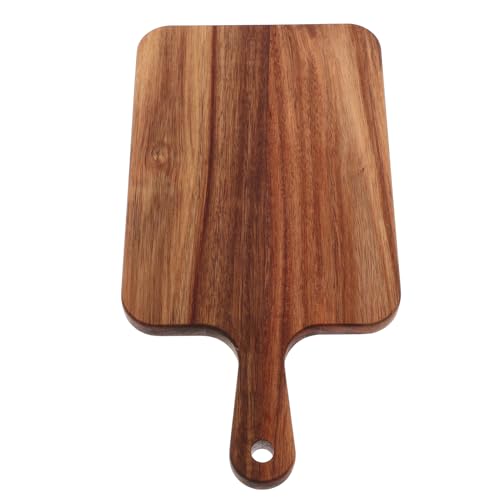 BESTYASH Holz Schneidebrett aus Akazienholz Multifunktionales Pizzabrett und Servierbrett Große Küchenarbeitsplatte für Fleisch und Gemüse Elegant und Langlebig für Jede Küche von BESTYASH