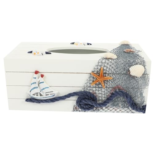 BESTYASH Holz Tissue Box mit Elegantem Mediterranem Design Stabiler Serviettenhalter für Zuhause Büro und Wohnzimmer Glatte Oberfläche Teiliges BESTYASH Holz Tissue Box mit Elegantem Mediterranem Design Stabiler Serviettenhalter für Zuhause Büro und Wohnzimmer Glatte Oberfläche Teiliges von BESTYASH
