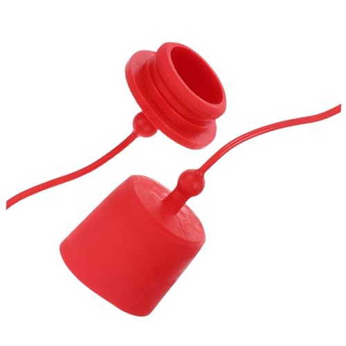 BESTYASH Hydraulische Schnellkupplung Staubkappe Ersatzkupplungskappe Langlebig Robust für Hydraulische Systeme mit Schnellem Steckmechanismus und Hoher Widerstandsfähigkeit von BESTYASH