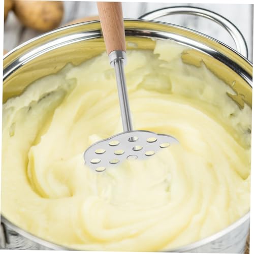 BESTYASH Kartoffelpresse aus Edelstahl mit Dickem Druckblech und Feinem Sieb Rutschfester Griff Schneller und Feiner Kartoffelstampfer Langlebiges Küchenwerkzeug für Babybrei und BESTYASH Kartoffelpresse aus Edelstahl mit Dickem Druckblech und Feinem Sieb Rutschfester Griff Schneller und Feiner Kartoffelstampfer Langlebiges Küchenwerkzeug für Babybrei und von BESTYASH