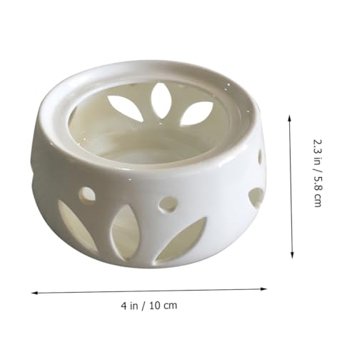 BESTYASH Keramik Stövchen Teekannenwärmer mit Alkoholbrenner Eleganter Teekannenhalter Praktischer Keramik Alkoholofen Tragbarer und Sicherer Teapot Heating Support BESTYASH Keramik Stövchen Teekannenwärmer mit Alkoholbrenner Eleganter Teekannenhalter Praktischer Keramik Alkoholofen Tragbarer und Sicherer Teapot Heating Support von BESTYASH