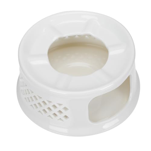 BESTYASH Keramik Teekannenwärmer Stövchen Hitzebeständig Multifunktional als Teekannen Kaffeewärmer Geeignet mit Kerzenhalter Weiß für Sicheren Wärmeerhalt BESTYASH Keramik Teekannenwärmer Stövchen Hitzebeständig Multifunktional als Teekannen Kaffeewärmer Geeignet mit Kerzenhalter Weiß für Sicheren Wärmeerhalt von BESTYASH