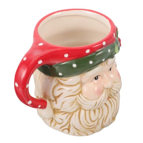 BESTYASH Keramik Weihnachtsbecher mit Schneemann und Weihnachtsmann Motiv Vielseitige Tasse für Kaffee Tee Heiße Robustes Material für Büro Zuhause und Weihnachtsgeschenke Mitarbeiter BESTYASH Keramik Weihnachtsbecher mit Schneemann und Weihnachtsmann Motiv Vielseitige Tasse für Kaffee Tee Heiße Robustes Material für Büro Zuhause und Weihnachtsgeschenke Mitarbeiter von BESTYASH