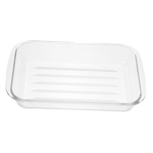 BESTYASH Klare Auflaufform Hochtemperaturbeständige Backplatte für Aufläufe Kuchen und Gemüse Mikrowellengeeignet und Einfach zu Reinigen für Zuhause und Gastronomie BESTYASH Klare Auflaufform Hochtemperaturbeständige Backplatte für Aufläufe Kuchen und Gemüse Mikrowellengeeignet und Einfach zu Reinigen für Zuhause und Gastronomie von BESTYASH