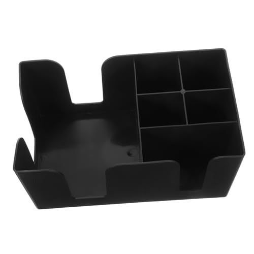 BESTYASH Kleine Aufbewahrungsbox aus Schwarzem PP mit Fächern Praktischer Organizer für Kaffee Teebeutel als Kaffee Bar Zubehör für Küchenarbeitsplatte BESTYASH Kleine Aufbewahrungsbox aus Schwarzem PP mit Fächern Praktischer Organizer für Kaffee Teebeutel als Kaffee Bar Zubehör für Küchenarbeitsplatte von BESTYASH