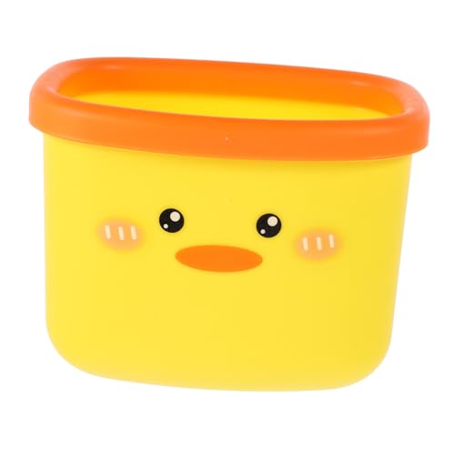 BESTYASH Kleiner Gelber Enten Desktop Mülleimer Offen Mini Tisch Abfallbehälter Robust und Abnehmbar für Schlafzimmer Bad Küche Schreibtisch Multifunktional Leicht zu Reinigen BESTYASH Kleiner Gelber Enten Desktop Mülleimer Offen Mini Tisch Abfallbehälter Robust und Abnehmbar für Schlafzimmer Bad Küche Schreibtisch Multifunktional Leicht zu Reinigen von BESTYASH