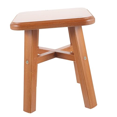 BESTYASH Kleiner Holzhocker Stabiler Fußhocker aus Massivem Holz Vielseitiger Schuhwechsel Hocker für Wohnzimmer und Eingangsbereich Leichter und Tragbarer Sitzhocker für Erwachsene BESTYASH Kleiner Holzhocker Stabiler Fußhocker aus Massivem Holz Vielseitiger Schuhwechsel Hocker für Wohnzimmer und Eingangsbereich Leichter und Tragbarer Sitzhocker für Erwachsene von BESTYASH