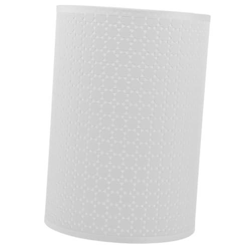 BESTYASH Lampenschirm Rund Weiß Tischlampe Schreibtischlampe Vielseitig Dekorativ Langlebig für Hotel und Zuhause Minimalistisch Elegant von BESTYASH